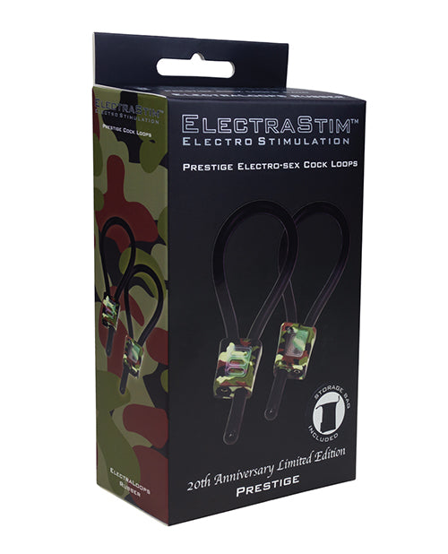 Cyrex ltd. EM3159 ElectraLoops Prestige Cock Rings, Camouflage, 2-Pack