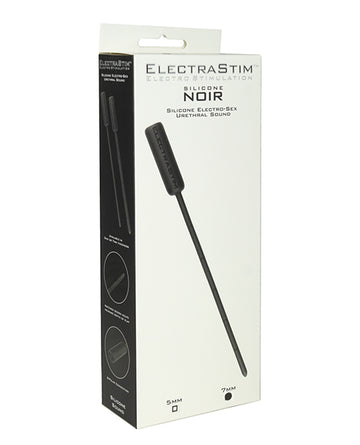 Electrastim EM3177 Silicone Noir Flexible Electro Sound, 7mm