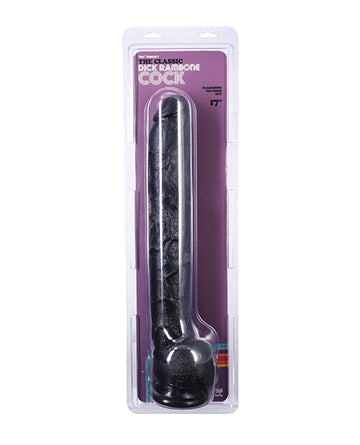 Doc Johnson 0268-01-CD Dick Rambone Cock, 17-inch Veined Black PVC