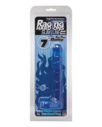 Doc Johnson 0279-20-CD Slimline Ballsy Anal Toy, 7 Inch, Blue