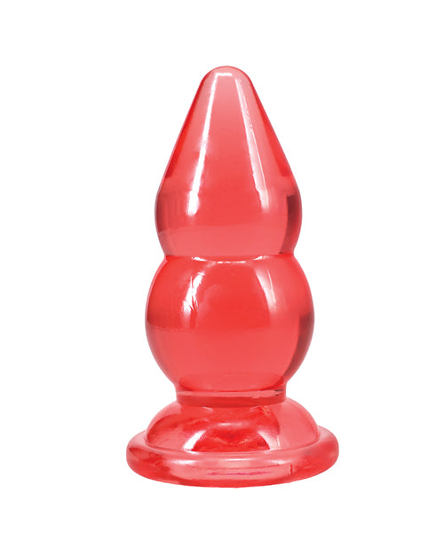 Doc Johnson Crystal Jellies Double Pop Adult Toy, 6 in., Pink