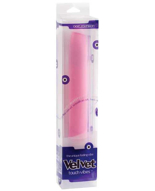 Doc Johnson 0340-01-BX Velvet Touch Vibe, 6" Pink Vibrator