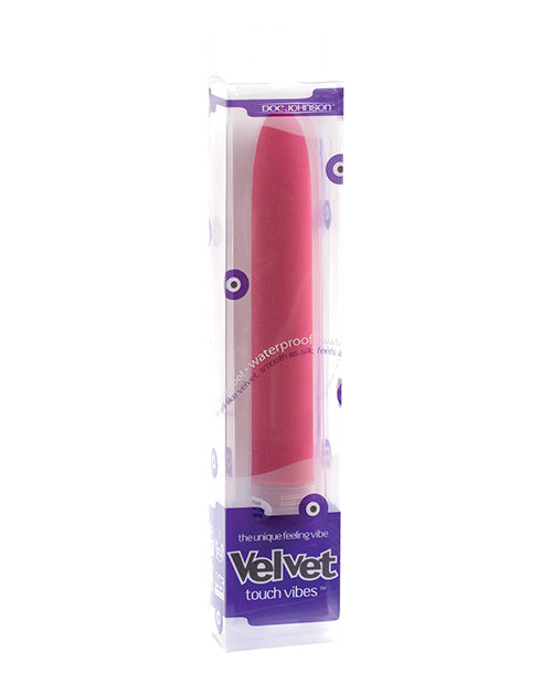 Doc Johnson 0340-04-BX Velvet Touch Vibe, 7-Inch Rose Vibrator