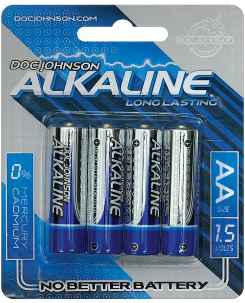 Doc Johnson 0399-08CD Alkaline Batteries - AA, 4 Pack