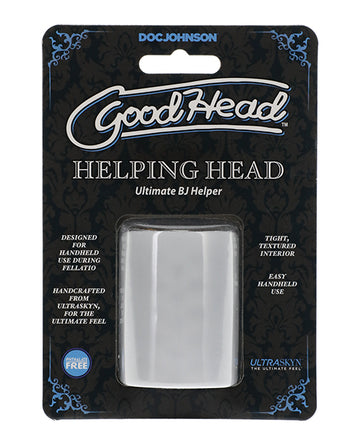 Doc Johnson 0682-20-CD GoodHead Helping Head BJ Helper Masturbator, 2-inch