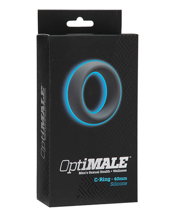 Doc Johnson 0690-12-BX OptiMALE C Ring Thick, 40mm Slate