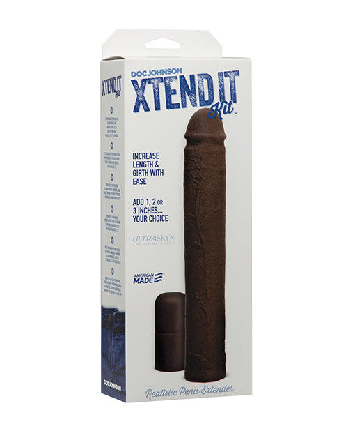 Doc Johnson Xtend It Kit, Customizable 9-Inch ULTRASKYN Extension Sleeve