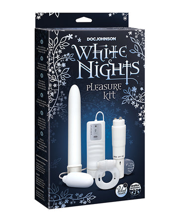 Doc Johnson 0949-10-BX White Nights Pleasure Kit, 7-inch TPE