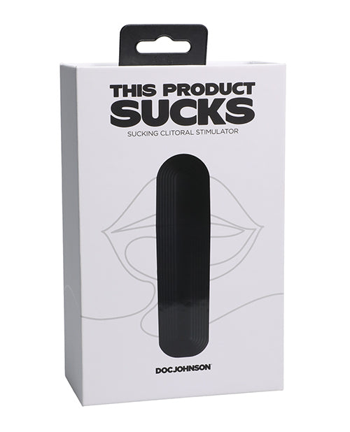 Doc Johnson 0990-30-BX Lipstick Suction Toy, Black, 10 Functions