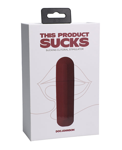 Doc Johnson 0990-31-BX Lipstick Suction Toy, Red, Silicone
