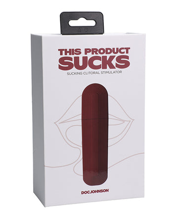 Doc Johnson 0990-31-BX Lipstick Suction Toy, Red, Silicone
