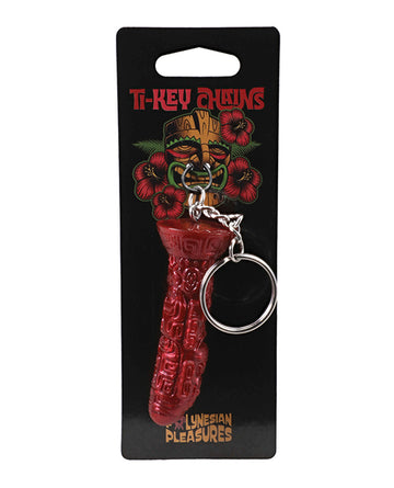 Doc Johnson 1000-82-CD Polynesian Pleasures Ti-Keychain, Metal & Silicone