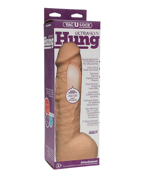 Doc Johnson 1015-36-BX ULTRASKYN Hung Attachment, 12" L, 3" Girth