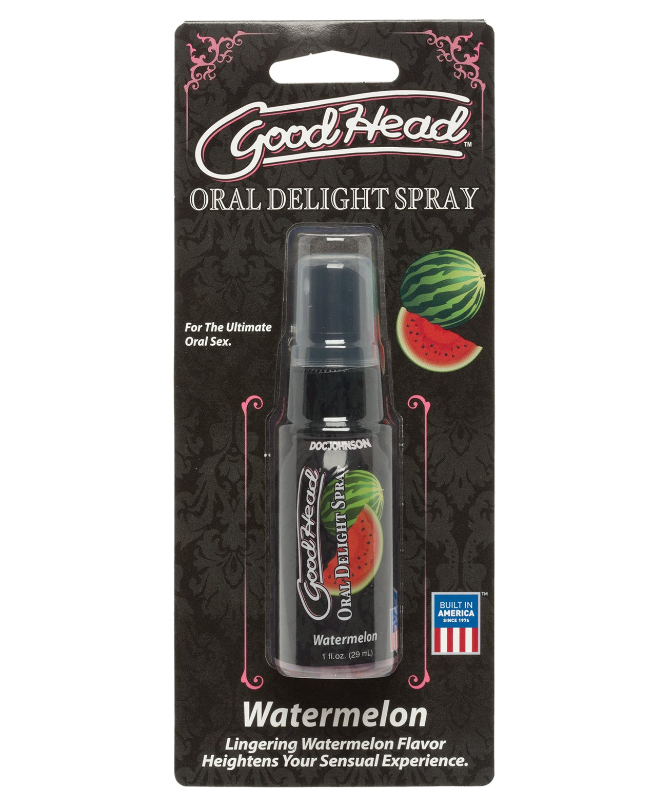 Doc Johnson 1360-42-BX GoodHead Oral Spray - Watermelon, Lickable