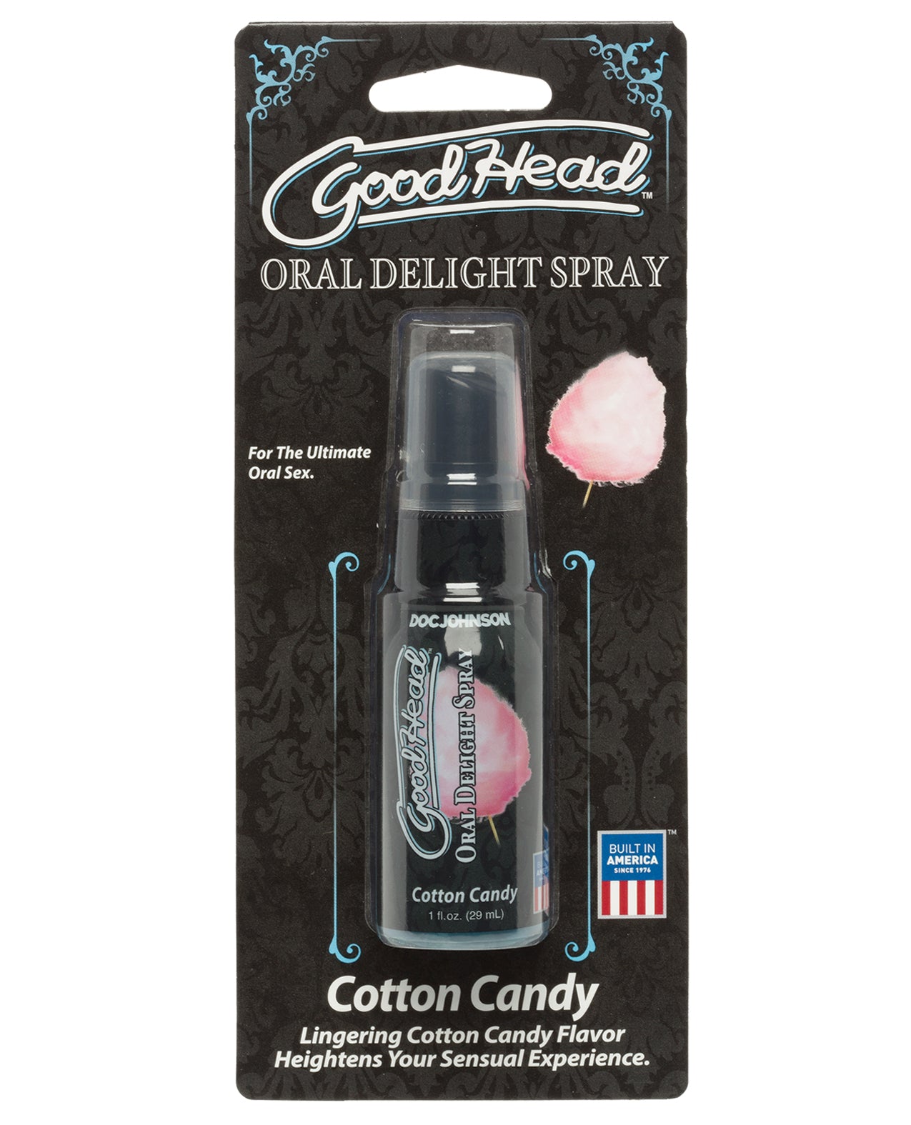 Doc Johnson 1360-43-BX GoodHead Oral Delight Spray, Cotton Candy