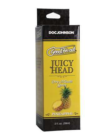 Doc Johnson 1361-22-BX GoodHead Juicy Head Dry Mouth Spray, 2 oz Pineapple