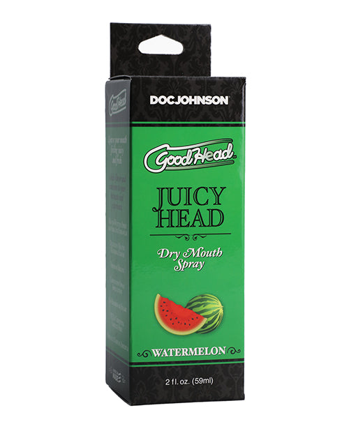 Doc Johnson GoodHead Juicy Head Dry Mouth Spray, Watermelon, 2 fl. oz.
