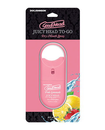 Doc Johnson 1361-26-CD GoodHead Dry Mouth Spray, Lemonade, Travel Size