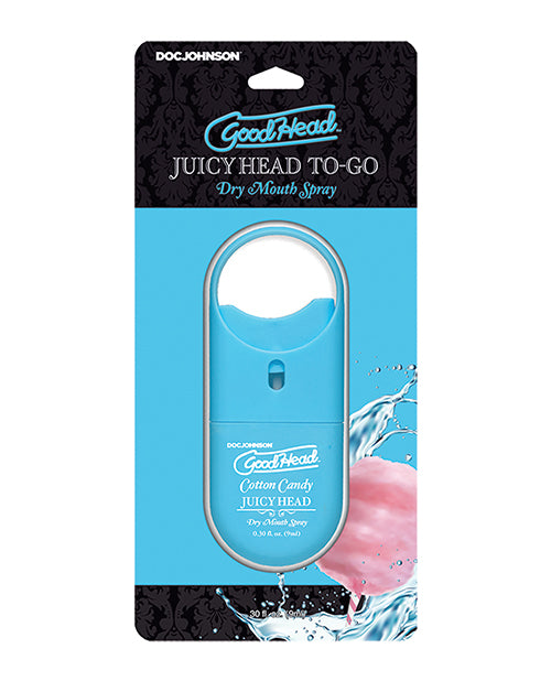 Doc Johnson GoodHead Juicy Head Dry Mouth Spray To Go, Cotton Candy