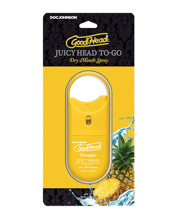 Doc Johnson 1361-28-CD GoodHead Juicy Head Dry Mouth Spray, Pineapple