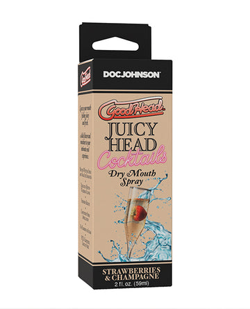 Doc Johnson 1361-56-BX GoodHead Juicy Head Cocktails Dry Mouth Spray