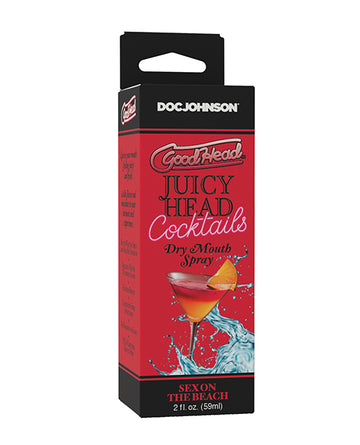 Doc Johnson 1361-57-BX GoodHead Juicy Head Cocktails Dry Mouth Spray, 2 fl. oz.