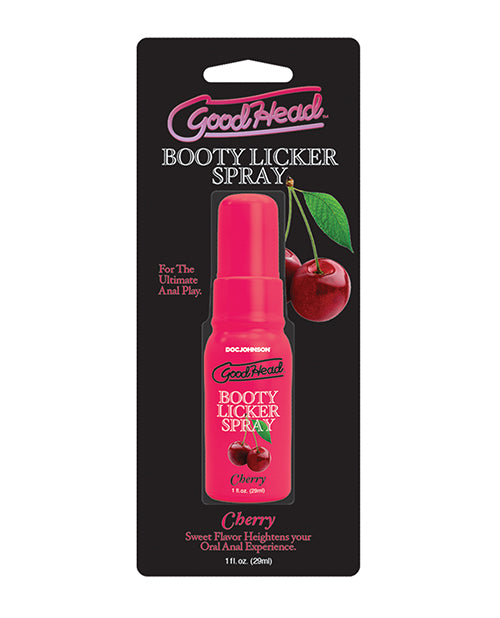 Doc Johnson GoodHead Booty Licker Spray, Cherry Flavor, 1 oz