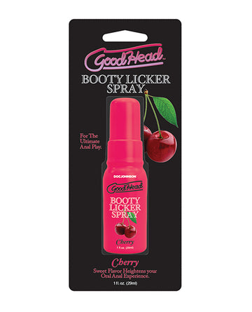 Doc Johnson GoodHead Booty Licker Spray, Cherry Flavor, 1 oz