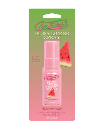 Doc Johnson GoodHead Pussy Licker Spray, Watermelon, 1 oz