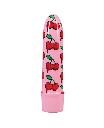 Doc Johnson GoodHead Buzz Buddies Cherries Multi-Speed Vibrator, 5 in.