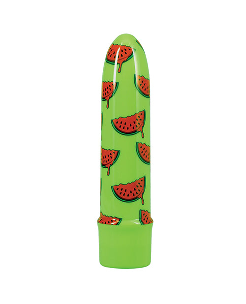 Doc Johnson GoodHead Buzz Buddies 5 in. Multi-Speed Vibrator - Watermelon