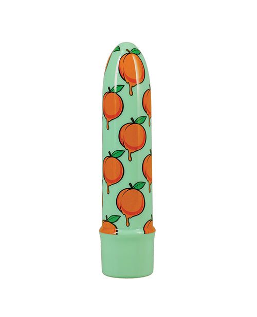Doc Johnson GoodHead Buzz Buddies 5 in. Multi-Speed Vibrator - Peaches