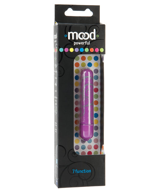 Doc Johnson 1469-52BX Mood 7 Function Bullet, Purple