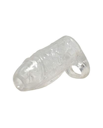 Doc Johnson TitanMen Clear Anatomy Sleeve with Ball Strap, 4.5 in.