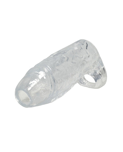 Doc Johnson TitanMen Clear TPE Sleeve with Ball Strap, 6 in.