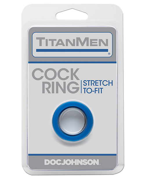 Doc Johnson 3503-02-CD Tools Cock Ring, Blue TPR