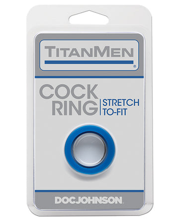 Doc Johnson 3503-02-CD Tools Cock Ring, Blue TPR