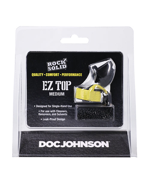 Doc Johnson Rock Solid EZ Top Medium Topper, Yellow