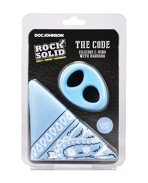 Doc Johnson 3703-10-CD Rock Solid Cock Ring and Bandana Set