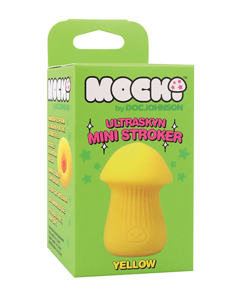 Doc Johnson 4549-26-BX Mochi Mini ULTRASKYN Stroker, Yellow TPE