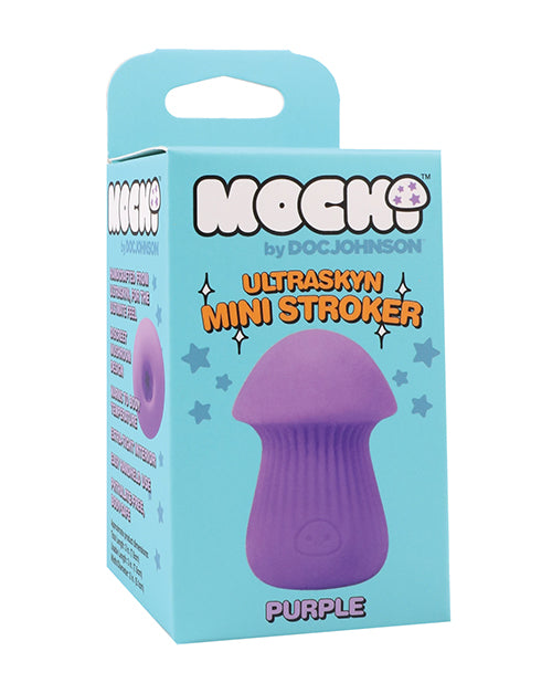 Doc Johnson 4549-27-BX Mochi Mini ULTRASKYN Stroker, Purple, TPE