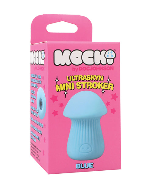 Doc Johnson 4549-28-BX Mochi Mini ULTRASKYN Stroker, Blue TPE