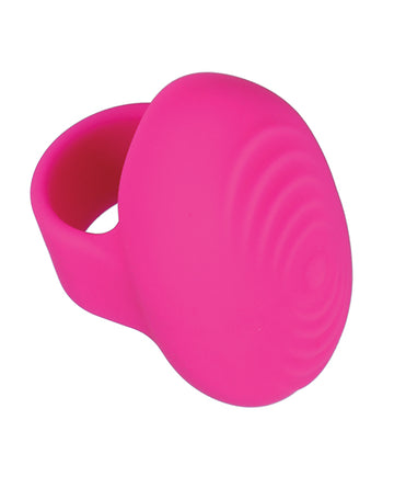 Doc Johnson 5000-07-BG In A Bag Finger Vibe, Pink Silicone Vibrator