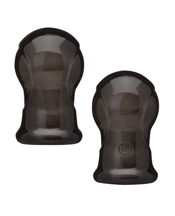 Doc Johnson 5001-09-BG Nipple Teasers In a Bag, TPE, Black, Suction