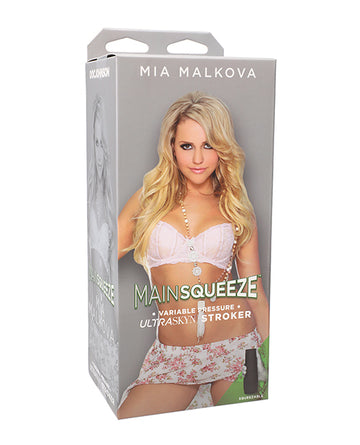 Doc Johnson 5200-15-BX Main Squeeze Masturbator, Mia Malkova Mold, Ivory