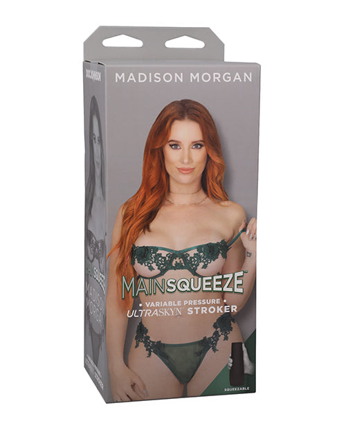 Doc Johnson 5200-39-BX Main Squeeze Pussy Stroker, ULTRASKYN, Textured, Ivory