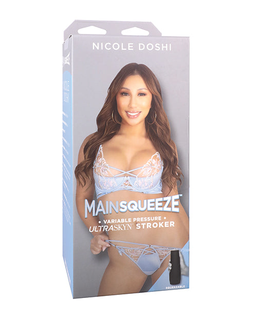 Doc johnson 5200-66-BX Main Squeeze Pussy Stroker, Nicole Doshi, Ivory
