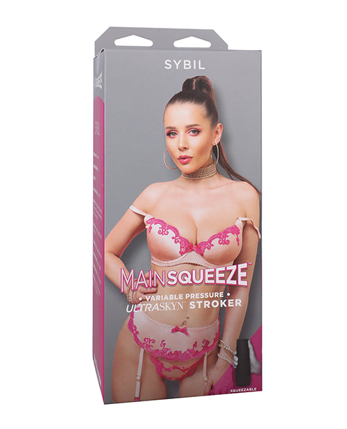 Doc Johnson 5200-68-BX Main Squeeze Sybil Pussy Stroker, Ivory
