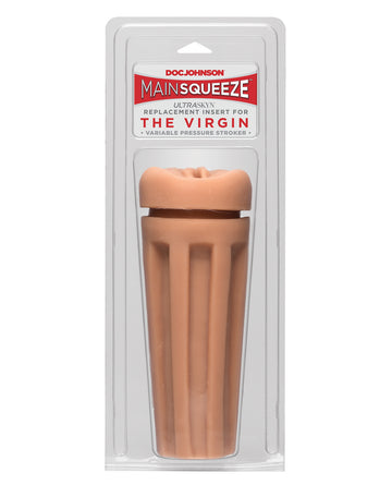 Doc Johnson 5202-04-CD Main Squeeze The Virgin Replacement Sleeve, Vanilla