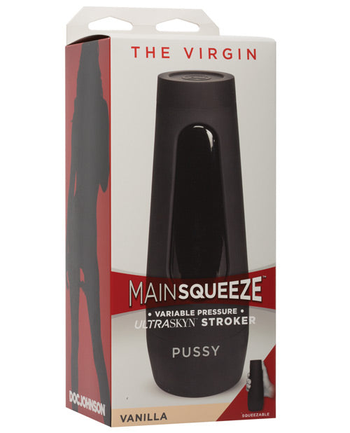 Doc Johnson 5202-04-BX Main Squeeze The Virgin, Ivory, ABS/TPE